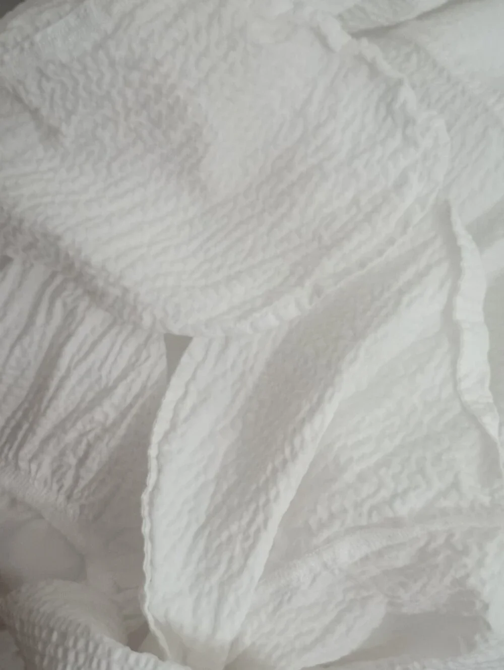 a new day White Textured Spaghetti Strap Mini Dress